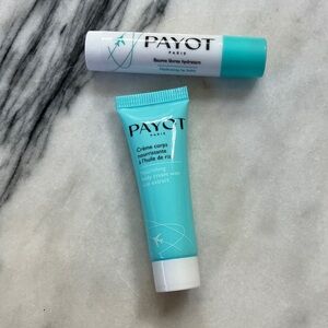 Payot Paris Lip Balm and Body Cream Set - mini travel size